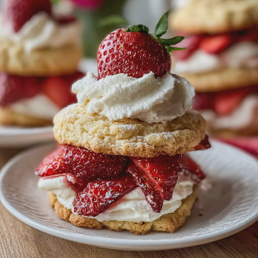 Strawberry Shortcake Cookies