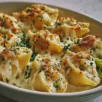 Creamy Alfredo Stuffed Shells
