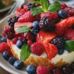 Cheesecake Summer Berry Salad