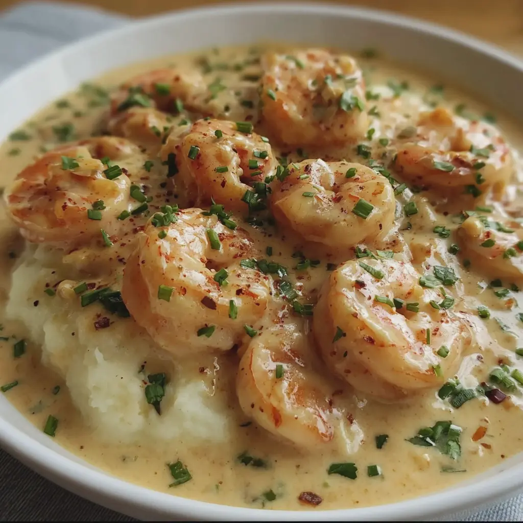 Creamy Shrimp Newburg