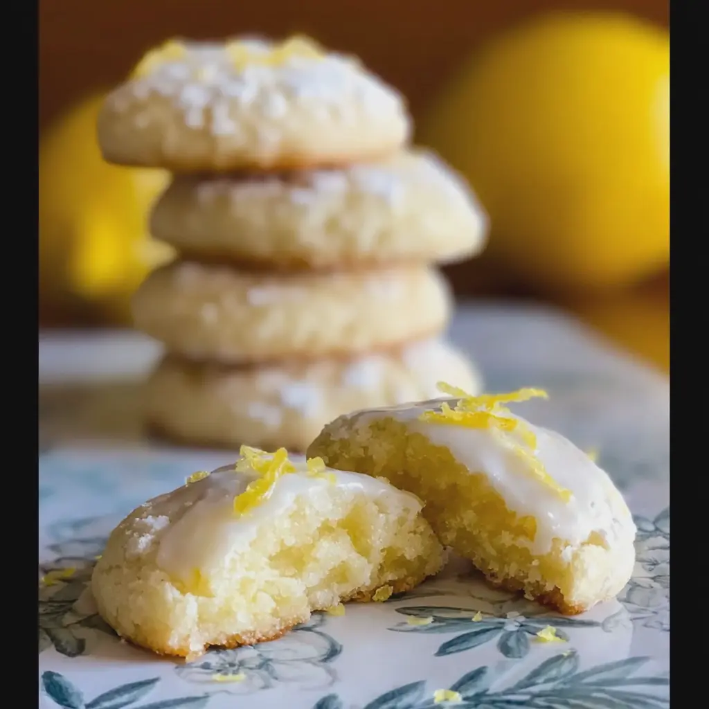 Zesty Lemon Meltaway Cookies