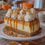 Pumpkin Caramel Cheesecake Delight