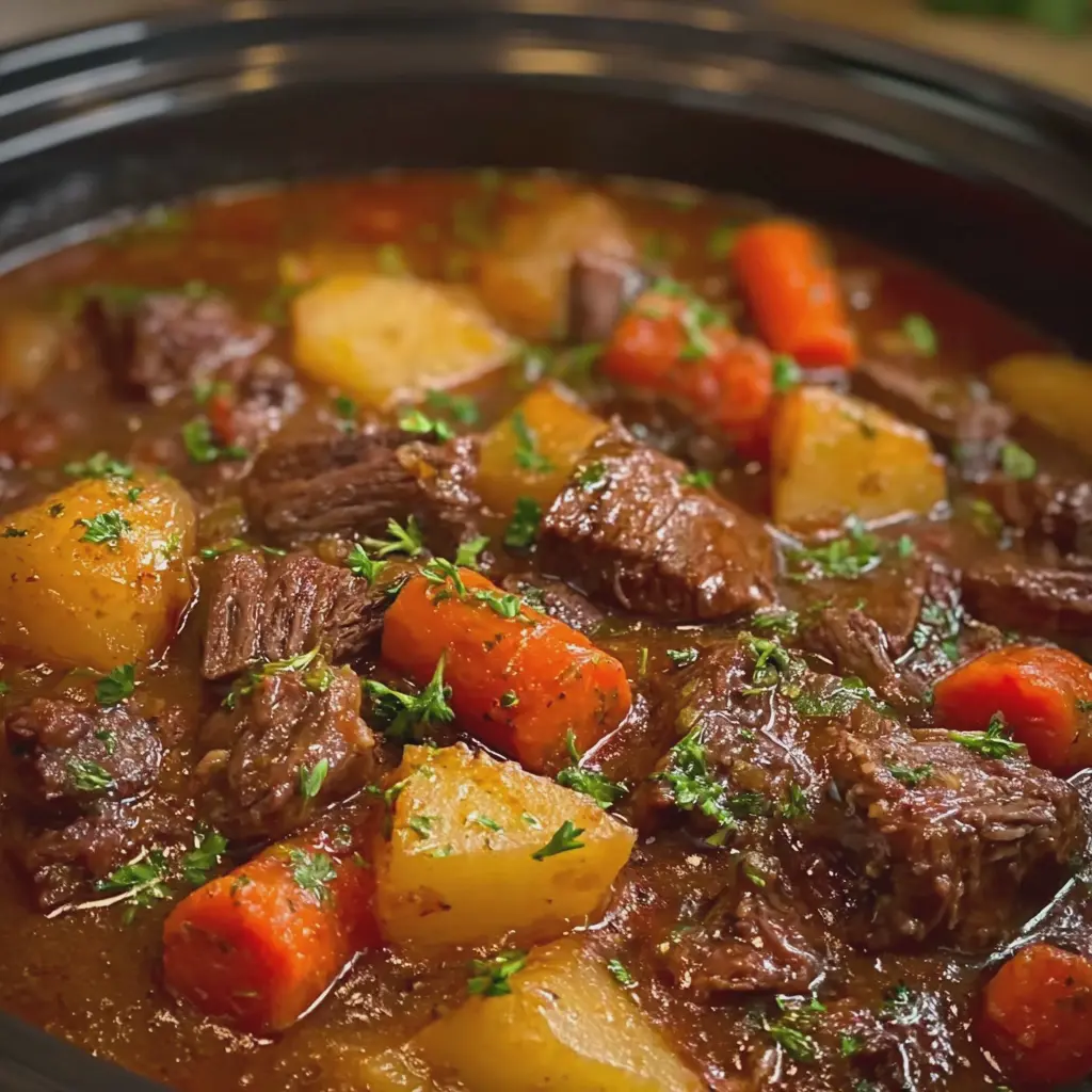 Slow Cooker Classic Beef Stew