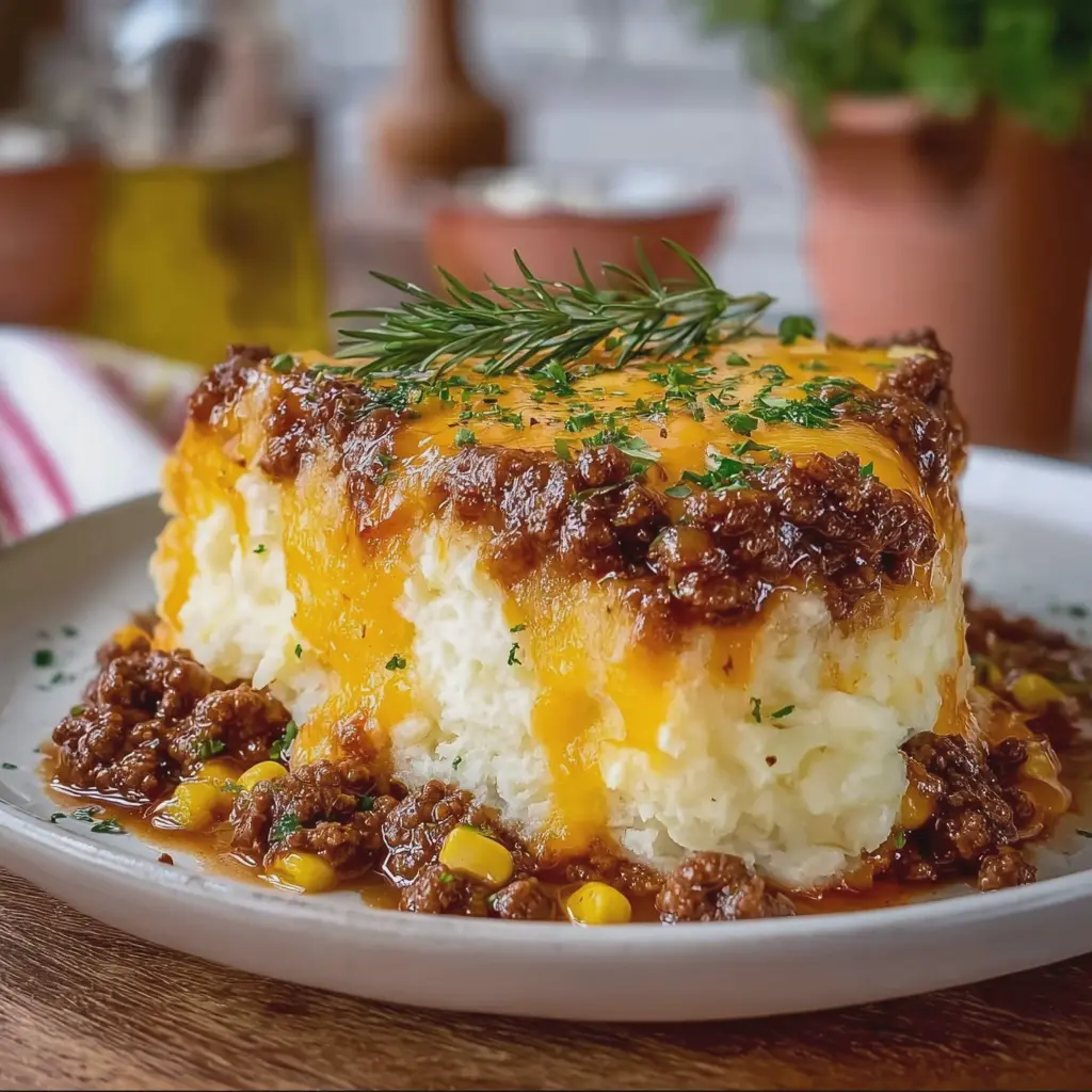 Upside Down Shepherds Pie