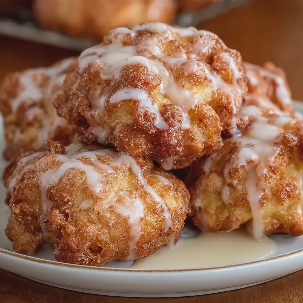 Dolly Parton's Baked Cinnamon Apple Fritters
