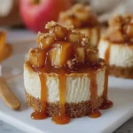 Fall Dessert Recipe: Mini Caramel Apple Cheesecakes