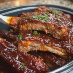 CROCKPOT BARBECUE RIBS