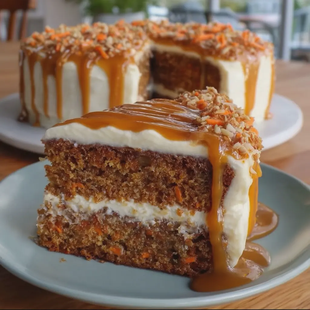Carrot Caramel Cake