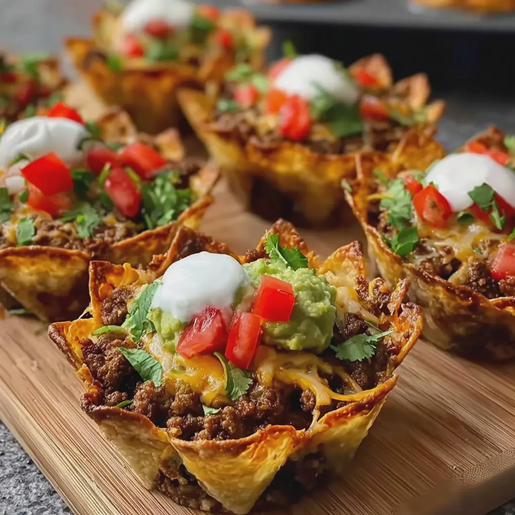 Easy Taco Cups
