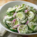 Creamy Cucumber Dill Salad