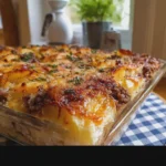 Vintage Beef and Potato Bake