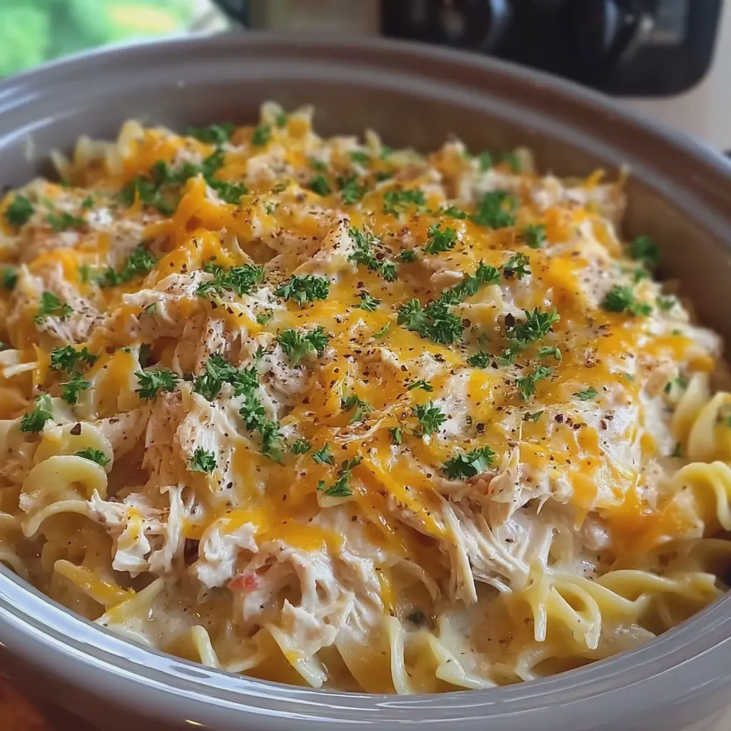 Crockpot Million Dollar Chicken Casserole