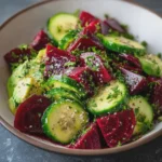 Cucumber Beet Avocado Salad